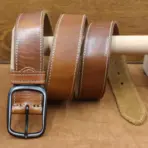 Natural cowhide belt for men's hard metal buckle soft original cowhide mens leather belt unique texture real leather jeans belt - Image 16