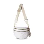 DOYOGI Black and White Checkered Spacious Bum Bag Crossbody Bags for Women Nylon Travel essentials Mommy Bag Diaper Bag  for Mom - Image 9