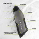 AhyKa Aerodynamic Cycling Water Bottle Set Road Bike Sports Water Bottle Quick Hydration Non-toxic - Image 4