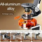 Aluminum alloy turntable stand, mechanical arm, universal cantilever, universal metal desktop computer stand, iPad - Image 5