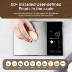 Smart Kitchen Scale Connects to Mobile App for Food Calorie Calculation Fitness Weight Loss Body Management - Image 2