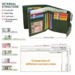 RFID Anti-Theft Brush New Three Fold Multi Fold Genuine Leather Cowhide Wallet Multifunctional anti Tamper Magnetic Card Bag Sho - Image 3