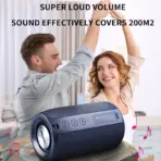 Zealot-S32 Wireless Speaker Outdoor Portable Subwoofer Speaker, Waterproof IPX 6, Dual Pairing,1800mAh Battery - Image 3