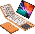 Nillkin Bluetooth 5.0 Foldable Keyboard with Trackpad & Numpad, Full-Size Travel Keyboard for iPad Tablet Laptop PC iOS Android - Image 8