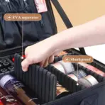 New Oxford Cloth Makeup Bag For Women Professional Large Capacity  Travel Cosmetic Case - Image 3