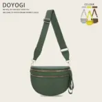 DOYOGI Black and White Checkered Spacious Bum Bag Crossbody Bags for Women Nylon Travel essentials Mommy Bag Diaper Bag  for Mom - Image 33