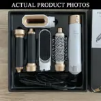 5 in 1 Hair Dryer Hot Comb Set Professional Curling Iron Hair Straightener Styling Tool For Professional Hair Dryer Household - Image 6