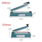 Hand-operated Sealing Machine Candy Mooncakes Nougat Candy Food Packaging Liquid Plastic Sealing Heat Shrinkage Membrane Sealing - Image 2