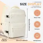 Ryanair 40x30x20 Cabin Bag Men Air Vacuum Compression Backpack Hand Luggage Laptop Backpack,42x29x15 Vacuum Clothing Storage Bag - Image 8