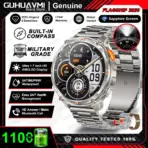 2026 New T-Rex3 Pro 1100mAh Battery Smart Watch GPS path 5ATM Waterproof Sports Run tracker Outdoors Compass Military Smartwatch - Image 7