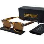 CATERSIDE Fashion Men Sunglasses Small Frame Square Personalized Design Sun Glasses Women Travel Party Business Festival Gift - Image 2