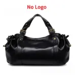 Sac à main à bandoulière Simple pour femmes, sac Boston élégant et polyvalent, sac de travail intérieur en Polyester doux - Image 9
