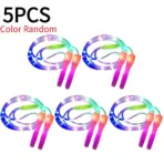 LED Luminous Jump Ropes Skipping Rope Sport Speed Ropes For Kids Night Exercise Fitness Training Light Up Led Skipping Rope - Image 9