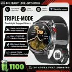 2026 T-Rex3 Ultra 1100mAh Battery Smart Watch GPS Track Compass IP69K Waterproof Sports Tracker Outdoors Military Smartwatches - Image 10