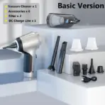 Wireless Car Vacuum Cleaner Strong Cordless Cleaner Suction Handheld Auto Vacuum Home&Car Dual Use MiniVacuum Cleaner Appliance - Image 10