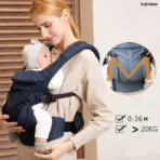 Egobaby 360 Omni Baby Carrier Cotton Breathable Ergonomic Backpacks Holder Shoulder Waist Belt Sling Suspenders - Image 3