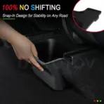 Rear Seat Storage Box for Tesla Model Y Juniper 2025 2026 Organizer Center Console Bins Backseat Trash Can Garbage Accessories - Image 6