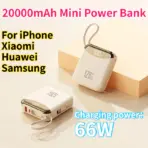 66W 20000mAh Mini Power Bank Fast Charge Powerbank CCC Chinese Certification External Battery for iPhone Xiaomi Huawei Samsung - Image 6
