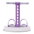 Fitness Resistance Band with Upgraded Anti Slip Foot Pedals and Stable Steel Pipe Handles for Effective Leg Ab Arm Training - Image 2