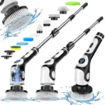 HOMEFISH Multifunctional Electric Cleaning Brush Voice Rechargeable Smart Rotary Cleaning Brush Kitchen Cleaning Brush - Image 7