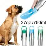 Portable Dog Water Bottle Large Capacity Dogs Cats Drinking Bottle Outdoor Walking Travel Puppy Water Dispenser Pets Supplies