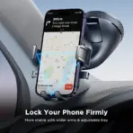 Joyroom Car Phone Holder Mount Car Strong Suction Hands-Free Universal Cell Phone Stand For Dashboard/Windshield 360° Rotation - Image 4