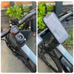 Bike Phone Holder,Bicycle Stem Cell Phone Mount,Universal Aluminum MTB/Road Bike Cycling Phone Clamp Lock,Quick Attach/Detach - Image 4