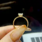 GRA 1.5-2 Carat Brilliant Oval Moissanite Diamond Engagement Wedding Rings for Women 925 Sterling Silver Fine Jewelry - Image 4