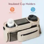 Baby Stroller Storage Large Capacity Travel Hanging Bag Mummy Bag Phone Bottle Holder Pram Diaper Bags Baby Stroller Accessories - Image 2