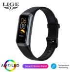 LIGE Amoled Smart Watch Men 2023 Smart Band Women Heart Rate Blood Smartwartch Waterproof Smart Bracelet Sport Fitness Tracker - Image 10