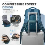 Ryanair 40x30x20 Cabin Bag Men Air Vacuum Compression Backpack Hand Luggage Laptop Backpack,42x29x15 Vacuum Clothing Storage Bag - Image 5