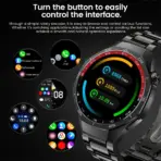 LAXASFIT 2026 New Smart Watch Bluetooth Call Fitness Tracker Heart Rate Monitor Music Player Gift for Men Women Sports - Image 6