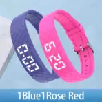 2026 Outdoor Smartwatch Sports Bracelet Vibration Alarm Clock Reminder Sleep Monitoring 24 Hours Pedometer Rechargeable Bracelet - Image 27