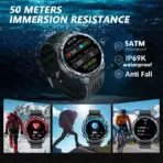 New T-Rex3 Ultra 1100mAh Battery Smart Watch GPS Track Compass IP69K Waterproof Sports tracker Outdoors Military Smartwatches - Image 6