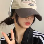 1 unisex all season fashionable pure cotton retro letter WEEKEND HOLIDAY baseball cap