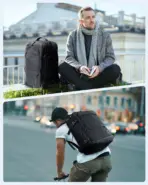 4Pcs 40L Travel Cabin Backpack BAGSMART 17.3'' Laptop Backpack Airline Carry On Luggage Backpack Suitcase with Packing cubes - Image 6