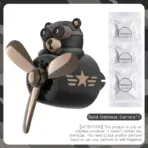 Odorless DIY perfume ornament airplane pilot bear car air freshener decoration accessories aroma vent clip fragrant diffuser men - Image 14