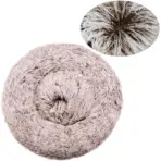 40-90cm 6 Sizes Round Pet Bed for Large Dog Bed Super Soft Cat Bed Plush Dog House for Medium Dog House Winter Warm Sleeping - Image 28