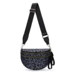 DOYOGI Black and White Checkered Spacious Bum Bag Crossbody Bags for Women Nylon Travel essentials Mommy Bag Diaper Bag  for Mom - Image 21
