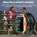 1.83'' Waterproof Smart Watch with Message Answer Call Sleep Monitoring Sports Pedometer Information Alerts For iPhone Android - Image 3
