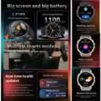 New T-Rex3 Ultra 1100mAh Battery Smart Watch GPS Track Compass IP69K Waterproof Sports tracker Outdoors Military Smartwatches - Image 2
