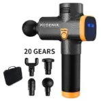 Phoenix A2 Massage Gun Muscle Relaxation Deep Tissue Massager Dynamic Vibrator Back Portable Handheld Display Fascia Gun Massage - Image 7