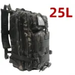 25L/50L Sturdy Nylon Waterproof Tactical Sports Trekking Fishing Hunting Camping Hiking Bag Backpack Outdoor Rucksacks - Image 19