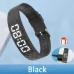 2026 Outdoor Smartwatch Sports Bracelet Vibration Alarm Clock Reminder Sleep Monitoring 24 Hours Pedometer Rechargeable Bracelet - Image 19