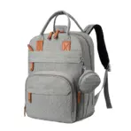 Diaper Bag Backpack Baby Essentials Travel Tote Multifunction Waterproof with Changing Station Pad Stroller Straps Big for Mommy - Image 5