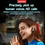 Lenovo GM2 PRO Bluetooth Headset for Game  5.3 Spoit Headset Dual Mode HD Call Noise Reduction Earbuds with Mic Music Earphories - Image 5