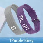 2026 Outdoor Smartwatch Sports Bracelet Vibration Alarm Clock Reminder Sleep Monitoring 24 Hours Pedometer Rechargeable Bracelet - Image 24