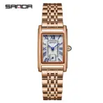 SANDA 1116 New Fashion 2025 Elegant Design Rectangle Dial Water Resistant Quartz Movement Business Women Analog Wrist Watch часы - Image 3