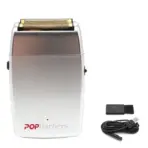 11000 RPM POP Barbers P620 Professional Electric Men's Beard Trimmer Double Foil Shaver Electric Shaver USB Hair Cutting Machine - Image 16