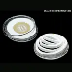 10-100pcs 21/23/25--45mm Coinning Capsules Storage Box Clear Plastic Coinning Cases Holders Protector Coinning Capsules Storage - Image 35